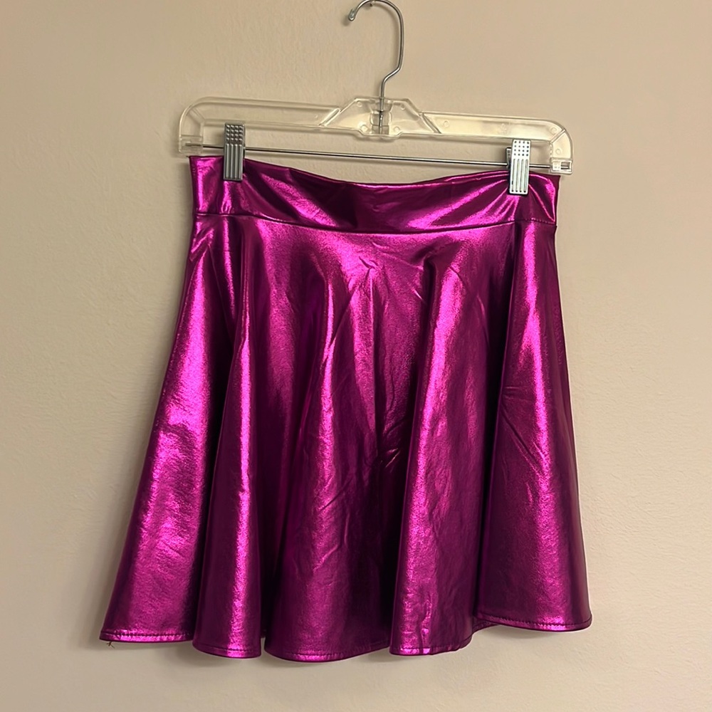 Amazon pink metallic skirt
